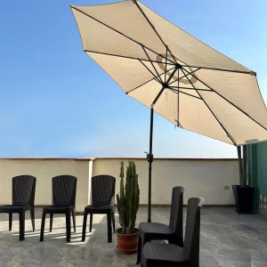 Alquiler de Sombrillas para Eventos 3.3m con Base 25kg